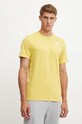 The North Face t-shirt sportowy Foundation Heatgraphic żółty NF0A882XQOA1