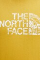 The North Face tricou din bumbac galben NF0A87NXQOA1