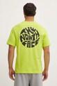 The North Face t-shirt bawełniany zielony NF0A8799RIQ1