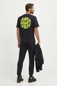 Βαμβακερό μπλουζάκι The North Face NF0A8799JK31 μαύρο SS24