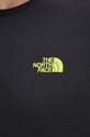 Βαμβακερό μπλουζάκι The North Face NF0A8799JK31 μαύρο
