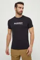 μαύρο Αθλητικό μπλουζάκι Mammut Mammut Core