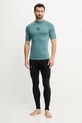 Rip Curl tricou de înot WAVES UPF 142MRV turcoaz SS25