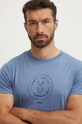 Hummel t-shirt Active Circle niebieski 224521