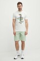 Picture tricou din bumbac Jecko MTS1139 alb SS24