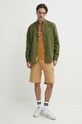 Хлопковая футболка Timberland TB0A5UPQP471 коричневый SS24