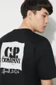 Bavlnené tričko C.P. Company Mercerized Jersey Twisted Graphic Pánsky