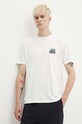 Abbigliamento C.P. Company t-shirt in cotone Jersey Artisanal British Sailor 16CMTS286A005431G bianco