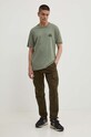 C.P. Company t-shirt in cotone Jersey Artisanal British Sailor 16CMTS286A005431G verde SS24
