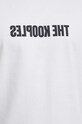 The Kooples t-shirt bawełniany HTSC28024K biały