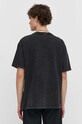 Odzież The Kooples t-shirt bawełniany HTSC28039K czarny