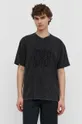 nero The Kooples t-shirt in cotone
