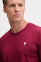 Tričko Peak Performance burgundské G79744