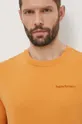 oranžna Bombažna kratka majica Peak Performance