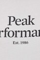 Бавовняна футболка Peak Performance G79567 білий