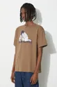 marrone Undercover t-shirt in cotone Tee