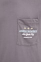 Bavlněné tričko Abercrombie & Fitch KI123.3317.910 šedá