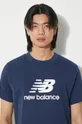 New Balance t-shirt bawełniany Sport Essentials Męski