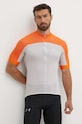 POC t-shirt rowerowy Essential Road wzorzyste pomarańczowy 58135