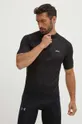 czarny POC t-shirt rowerowy Essential Road Męski