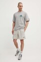 Хлопковая футболка Reebok Classic Basketball 100075810 серый SS24