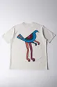 gray by Parra cotton t-shirt Ghost Caves Men’s