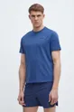 modrá Tréningové tričko Reebok Athlete 2.0
