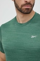 Reebok t-shirt treningowy Athlete 100075604 zielony