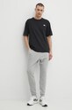 Reebok t-shirt bawełniany Court Sport 100202807 czarny SS24