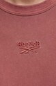 Бавовняна футболка Reebok 100076357 рожевий
