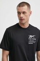Reebok tricou negru 100075314
