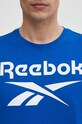 Reebok t-shirt bawełniany Identity 100071174 niebieski