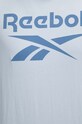 Reebok t-shirt bawełniany Identity niebieski 100076430
