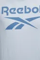 modra Bombažna kratka majica Reebok Identity