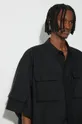032C camasa de lana Tailored Flap Pocket Shirt De bărbați