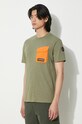 Napapijri t-shirt in cotone S-Tepees verde NP0A4HQJGAE1
