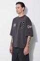 Champion t-shirt bawełniany szary 220004