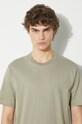 Norse Projects t-shirt in cotone Johannes Organic N Logo N01.0643.2053 beige