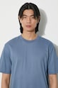 Хлопковая футболка Norse Projects Johannes N01.0643.7121 голубой