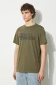 zelena Majica kratkih rukava Fjallraven Lush Logo T-shirt M