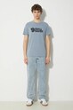 Fjallraven t-shirt Fjällräven Logo T-shirt M F87310.520.999 blue AW24