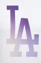 білий Бавовняна футболка 47 brand MLB Los Angeles Dodgers