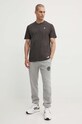 Хлопковая футболка 47 brand MLB New York Yankees BB017TEMBRT564976CC серый SS24
