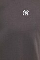 Хлопковая футболка 47 brand MLB New York Yankees BB017TEMBRT564976CC серый