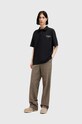 Хлопковое поло AllSaints UNDERGROUND SS POLO M047PA
