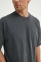 AllSaints t-shirt bawełniany MONTANA SS CREW MD510Z szary