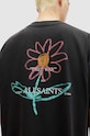 Odzież AllSaints t-shirt bawełniany CRAYO SS CREW MG518Z czarny