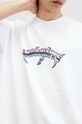 Бавовняна футболка AllSaints PHANG SS CREW MG572Z білий SS24
