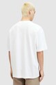 Îmbrăcăminte AllSaints tricou din bumbac PHANG SS CREW MG572Z alb