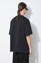 Clothing PLEASURES cotton t-shirt Harness Heavyweight T-Shirt P24SP010.BLACK black